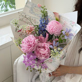 Load image into Gallery viewer, 10pcs Elegant Floral Bouquet Wrap Paper (44x58cm)