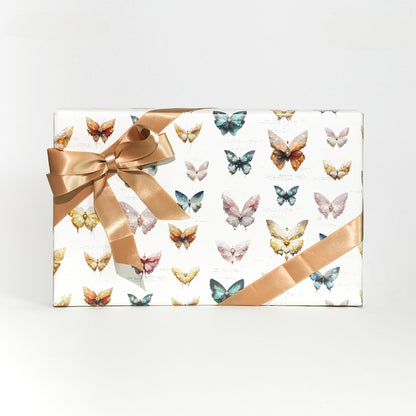 Papier cadeau Papillon Diamant (50x70cm), lot de 2
