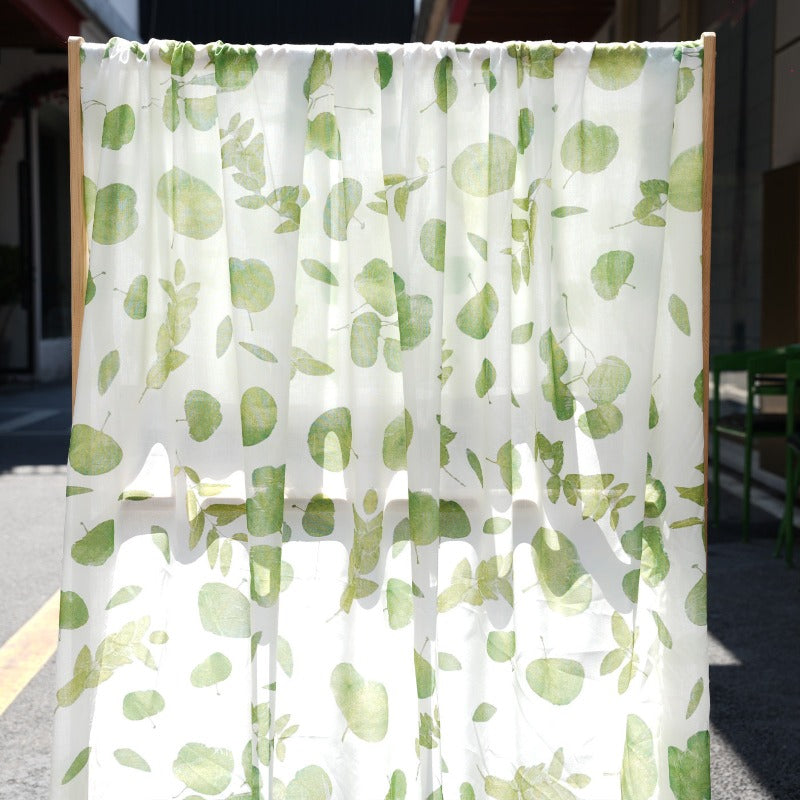 Fresh Botanical Floral Pure Cotton Backdrop Fabric
