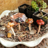 Load image into Gallery viewer, Ceramic Faux Mushroom Flower Pot Decoration