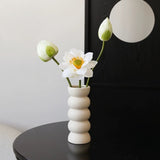 Load image into Gallery viewer, Artificial White Lotus Flower Stem (75cm)