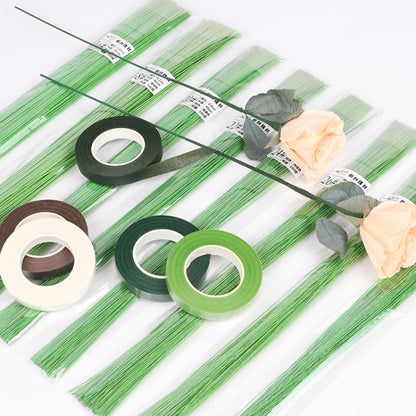 Light Green Floral Wire for Crafts Pack 100
