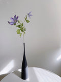 Load image into Gallery viewer, Purple Artificial Clematis Flower Spray 70cmH