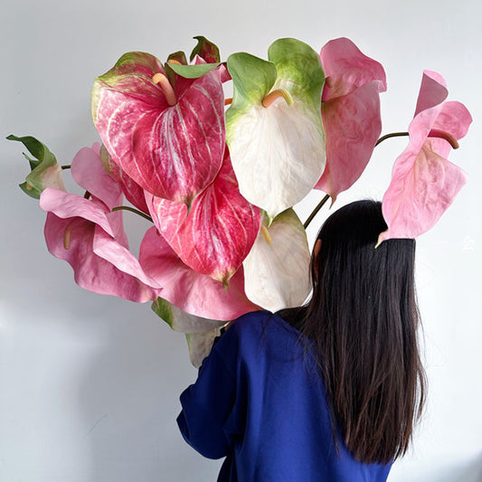 33" Giant Artificial Anthurium Stem