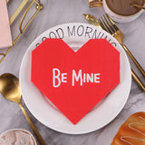 Load image into Gallery viewer, 50-Pack Red Heart Paper Napkins
