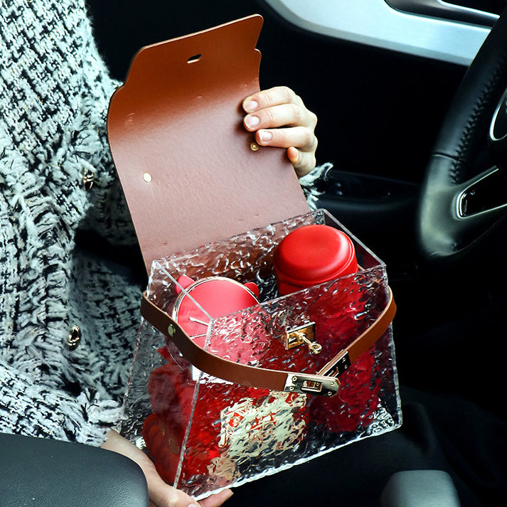 Acrylic Handbag-Shaped Luxury Gift Box - Main Image