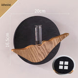 Load image into Gallery viewer, Zen Wood Wall-Mounted Test Tube Vase