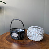 Load image into Gallery viewer, Rattan Floral Gift Basket with Plastic Liner