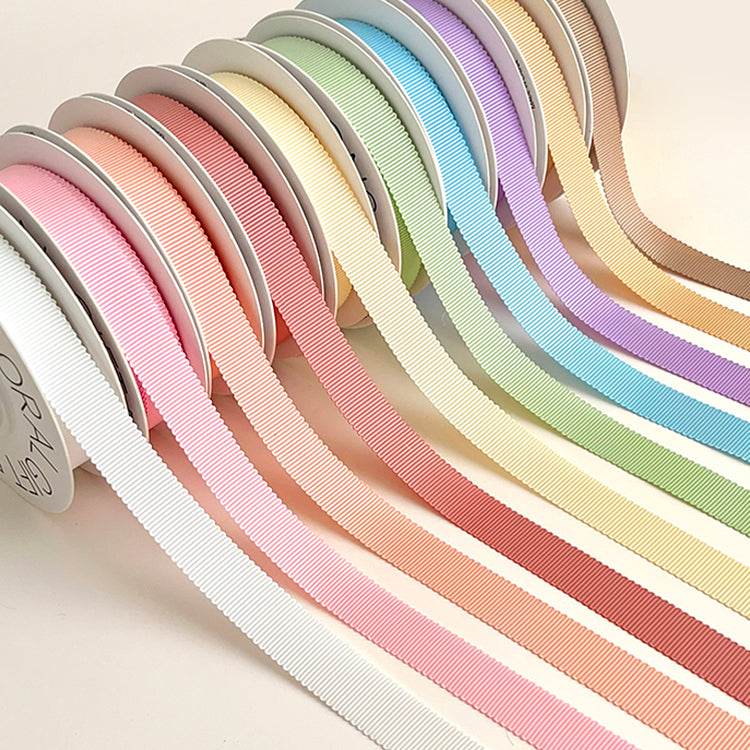 Spring Bright Color Florist Ribbon (16mmx12Yd)