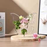 Load image into Gallery viewer, Butterfly Acrylic Photo Frame Flower Vase