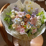 Load image into Gallery viewer, 4pcs Textured Petal Paper for Bouquets (50x70cm)
