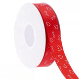 Load image into Gallery viewer, LOVE Hearts Valentine's Day Ribbon (2.5cmx40Yd)