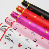 Load image into Gallery viewer, 20pcs Valentine’s Red Heart LOVE Bouquet Paper (57x57cm)