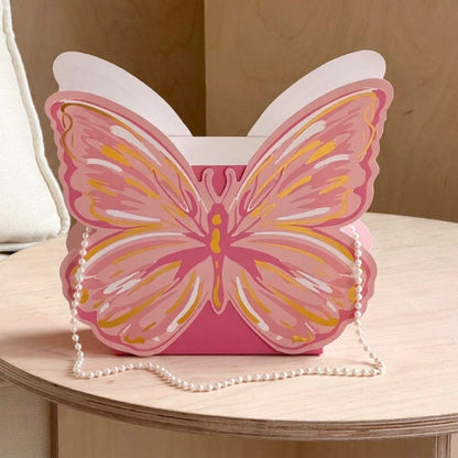 Butterfly Bouquet Box with Pearl Handle Pack 5