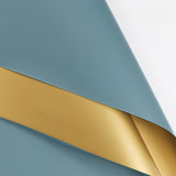Load image into Gallery viewer, 20pcs Gilded Two-Tone Flower Wrapping Paper (56x56cm)