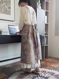 Load image into Gallery viewer, Linen-Cotton Vintage Floral Florist Apron