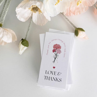 30pcs Elegant Mother's Day Thank You Cards