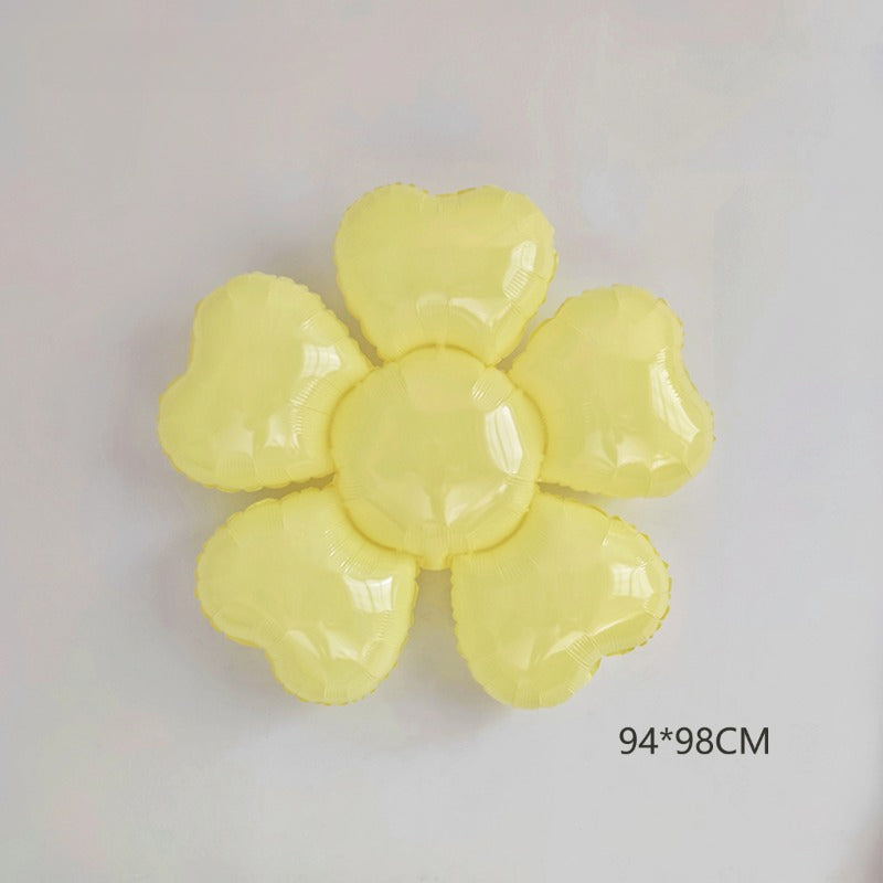 Large Daisy Flower Foil Party Balloons