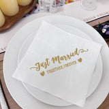 Load image into Gallery viewer, 32-Pack Paper Cocktail Napkins for Weddings