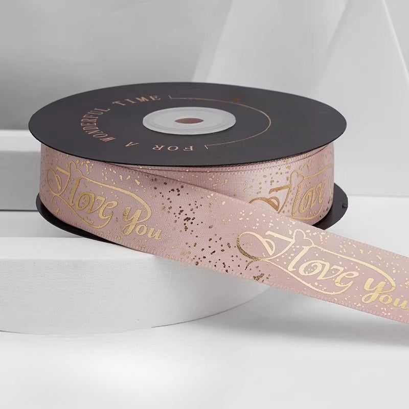 Love Sparkle Valentine's Day Ribbon (2.5cmx25Yd)