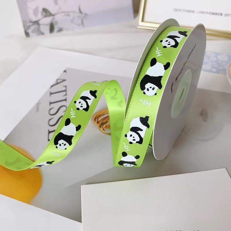 Cartoon Animal Gift Ribbon (1.8cmx20Yd)