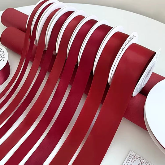 Burgundy Valentine’s Day Florist Ribbon