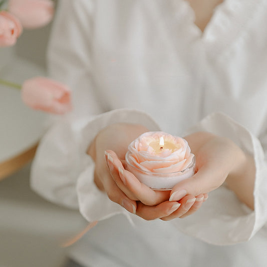 Bougie aromathérapeutique Austin Rose