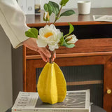 Load image into Gallery viewer, Lemon-shaped Decorative Ceramic Vase