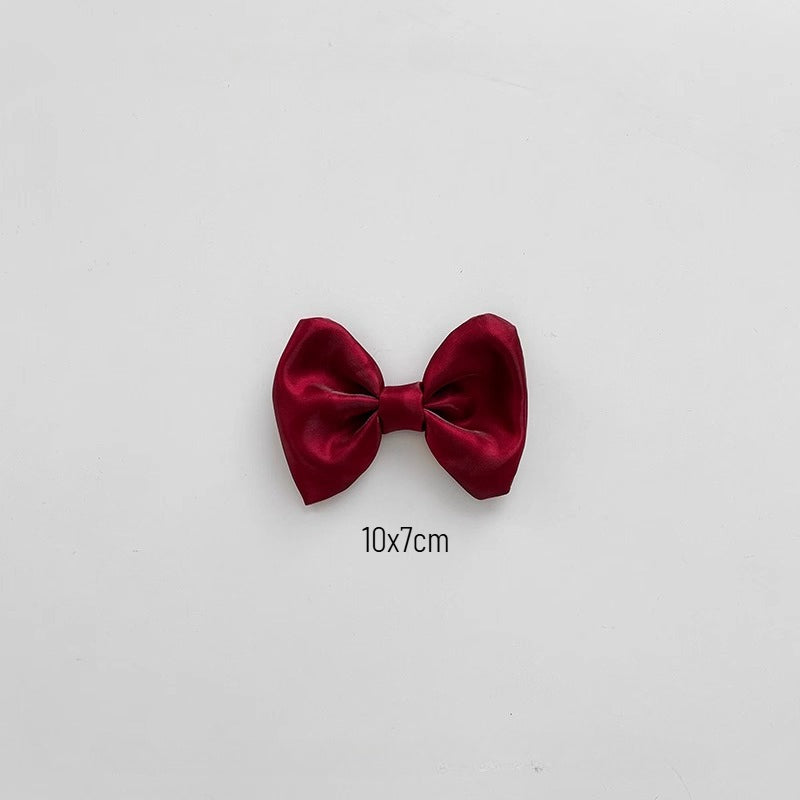 Red Satin Bows for Gift Packaging
