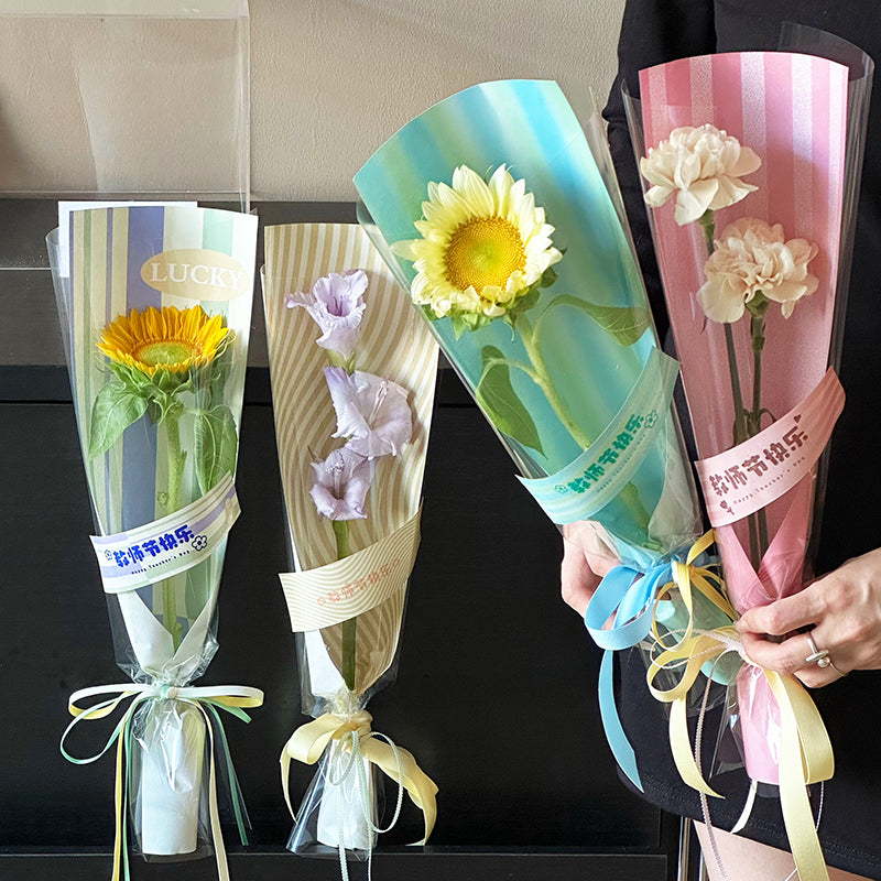 Kaleidoscope Bouquet Wrap Paper Pack 20 (36x50cm) – Floral