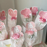 Load image into Gallery viewer, 20pcs Valentine&#39;s Day Single Flower Sleeves Bags