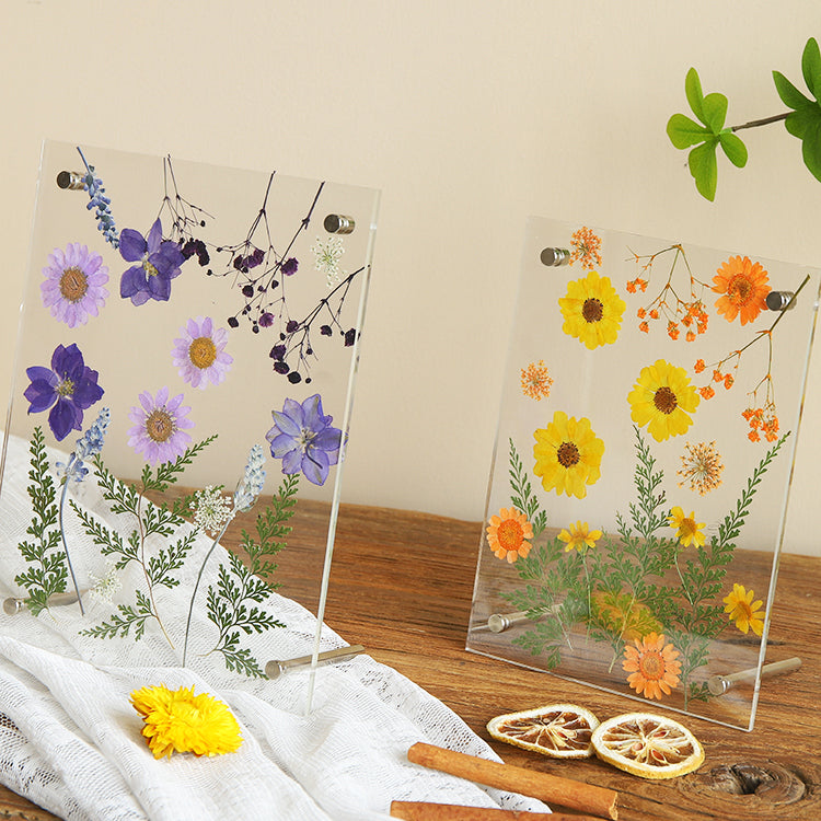 Dried Flowers Pressed Flowers Photo Frame DIY Kit