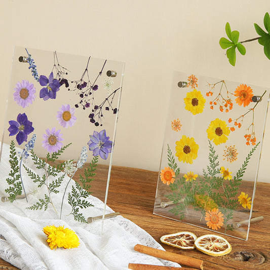 Dried Flowers Pressed Flowers Photo Frame DIY Kit