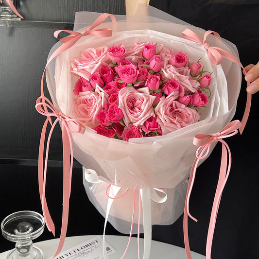 10pcs Elegant Ribbon Bows for DIY Decor