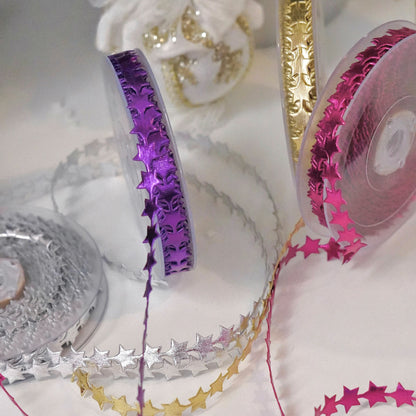 Star Shaped Trim Ribbon (15mmx15m)