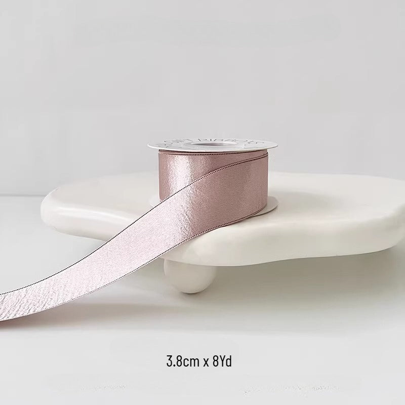 Premium Rose Gold Shimmer Ribbon
