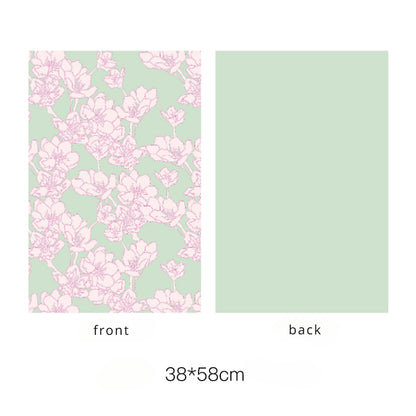 Spring-themed Floral Wrapping Paper Pack 10 (38x58cm)