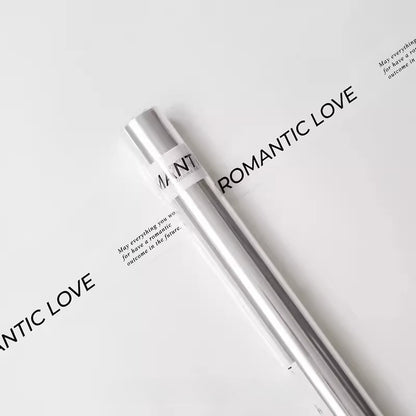 Bordered Transparent Cellophane Roll (57cmx10Yd)