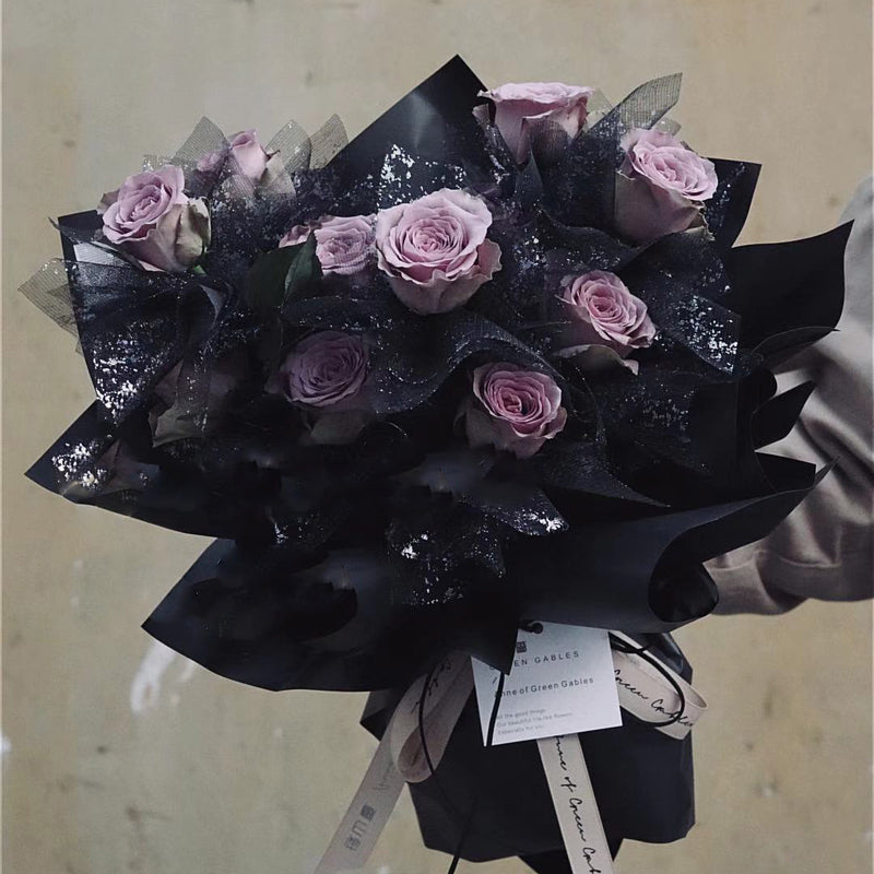 Glittering Mesh Fabric for Gift Bouquet Wrapping 0.5x5m