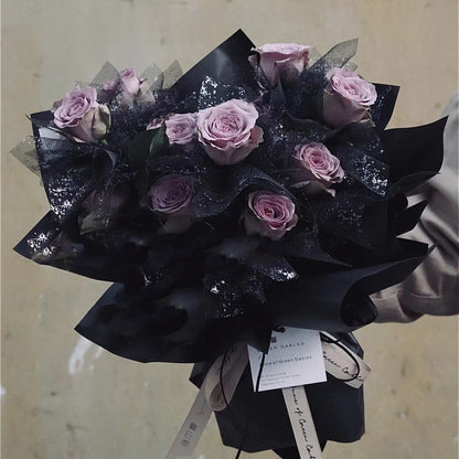 Glittering Mesh Fabric for Gift Bouquet Wrapping 0.5x5m