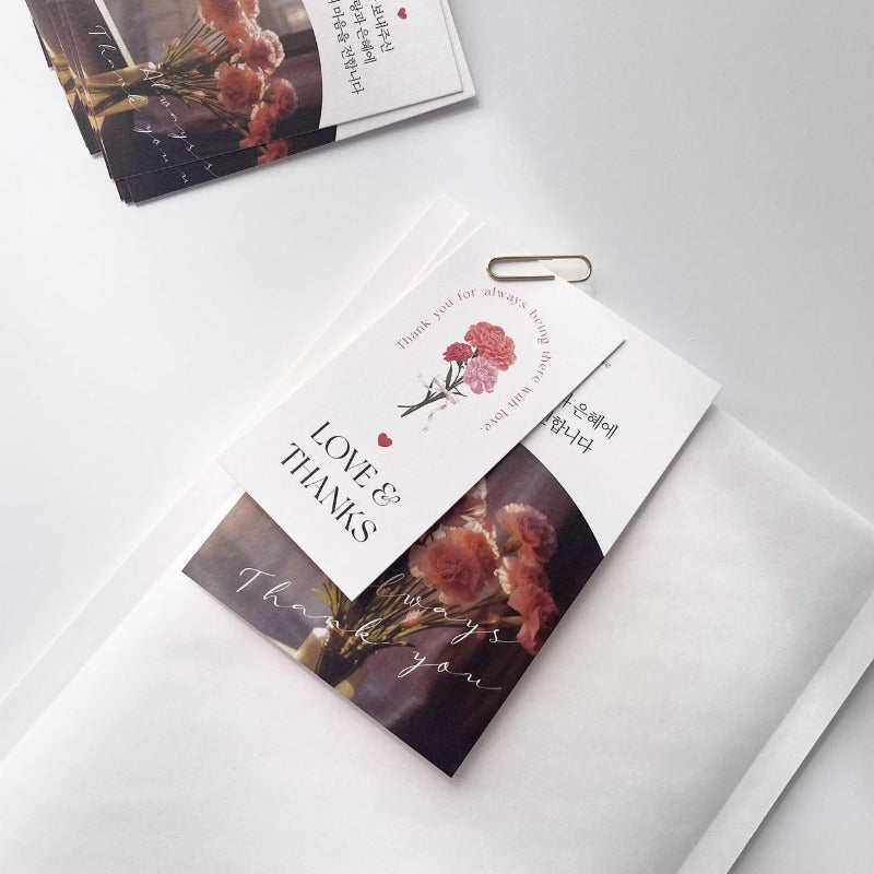 30pcs Elegant Mother's Day Thank You Cards