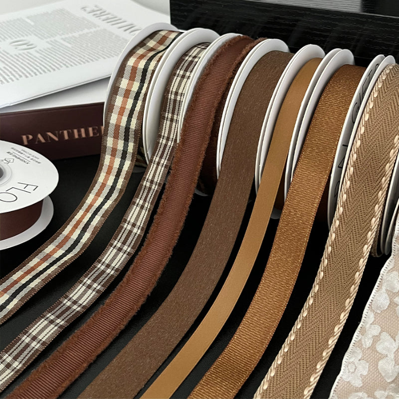 Autumn Winter Vibes Florist Ribbon