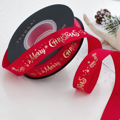 24 Yards Christmas Satin Ribbon for Crafts