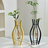 Load image into Gallery viewer, Hydro Plant Metal Frame Outline Vase