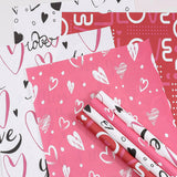 Load image into Gallery viewer, 20pcs Love-Themed Bouquet Wrap Paper (38x50cm)