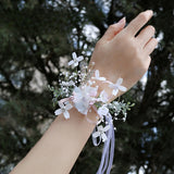 Load image into Gallery viewer, Whimsical Blossom Butterfly Wrist Corsage
