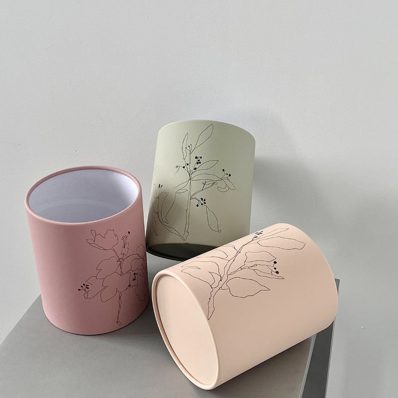 Coffret cadeau floral botanique minimaliste
