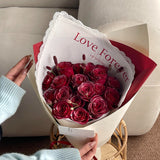 Load image into Gallery viewer, 10pcs Lace-edged Bouquet Wrap Paper (48x36cm)