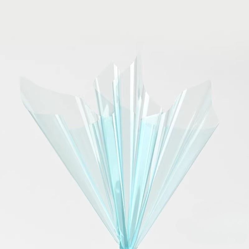 20pcs Colored Clear Cellophane Wrap Sheet (58x58cm)