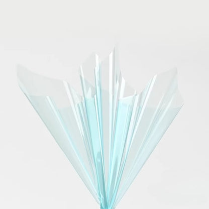 20pcs Colored Clear Cellophane Wrap Sheet (58x58cm)